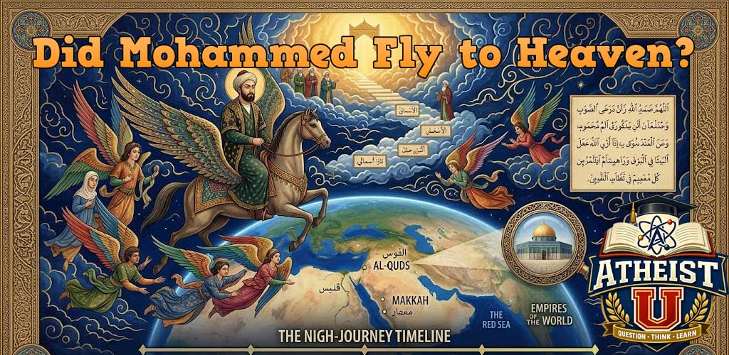 Did Mohammed fly to Heaven?