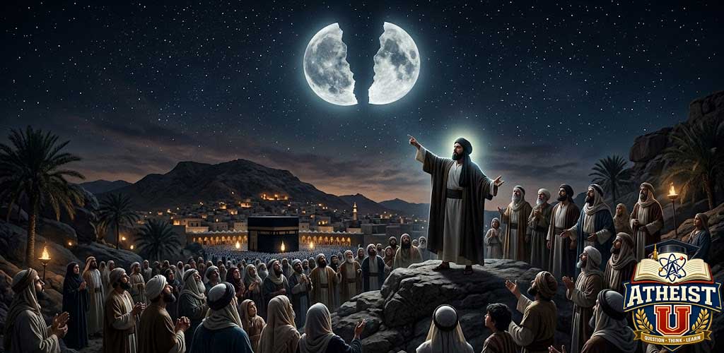 Did Mohammed Split The Moon in Two?